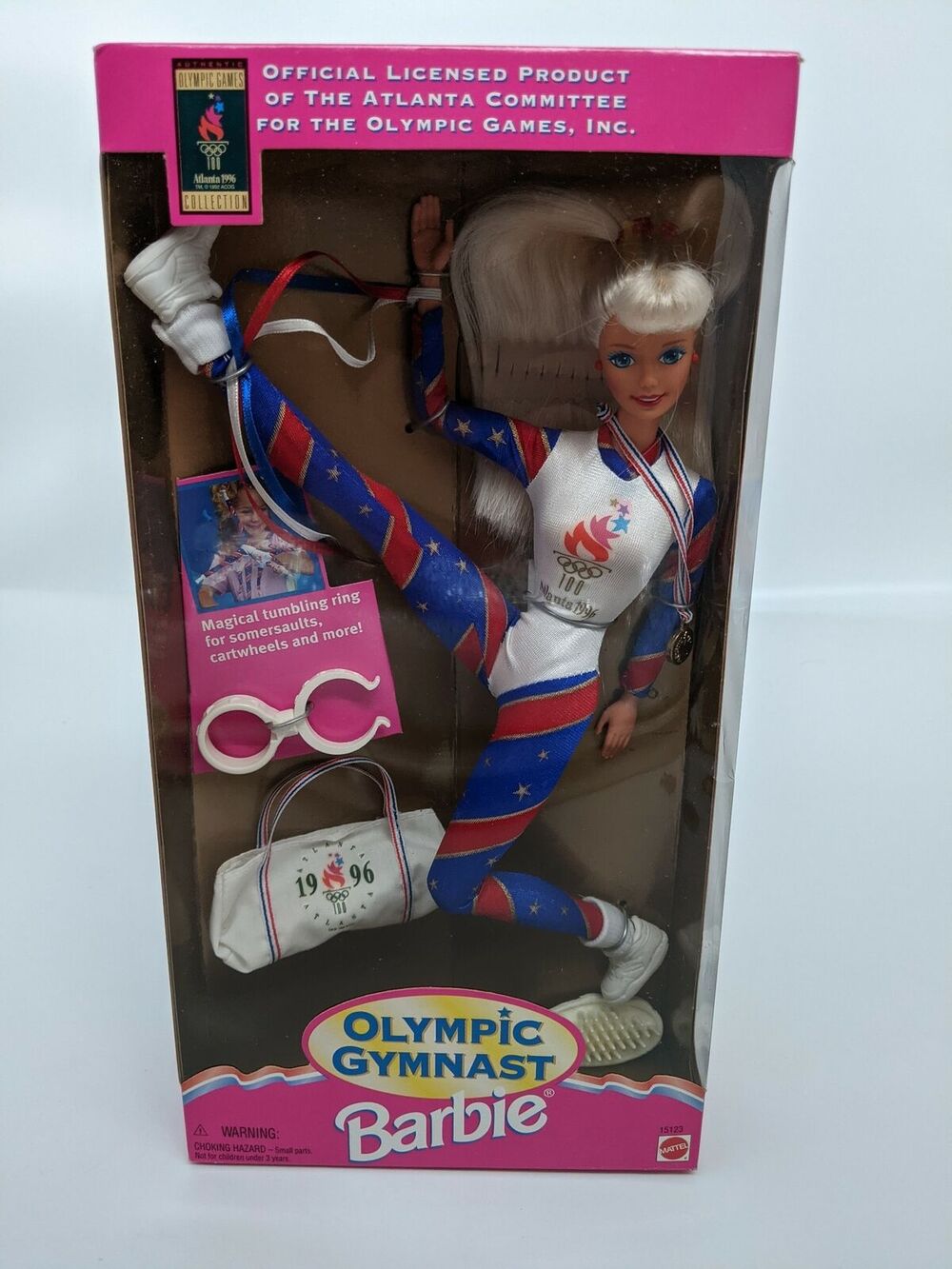 Barbie - Olympic Gymnast Barbie Doll - 1996